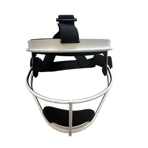 RIP-IT Defense Pro Youth Softball Mask - White - Used 1 Season w/ Honest Wear